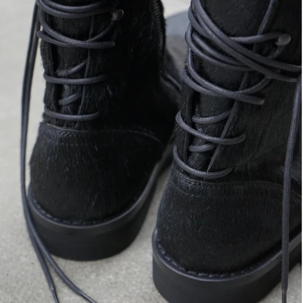 SALE -Did I mention these are RARE! CHIRO NERO CALF HAIR - SZ 42 - Men's Boots - Picture 4 of 9